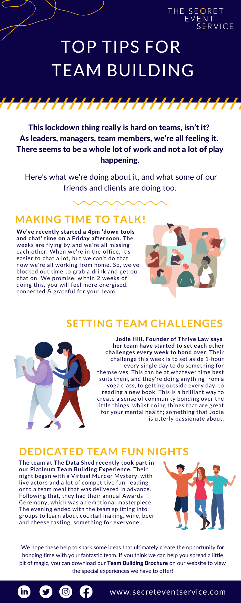 Top Tips for Team Building